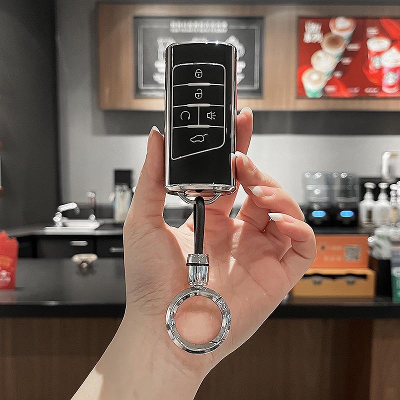 GAC Aion Y Key Case Shell with Charm and Buckle for Interior Modification