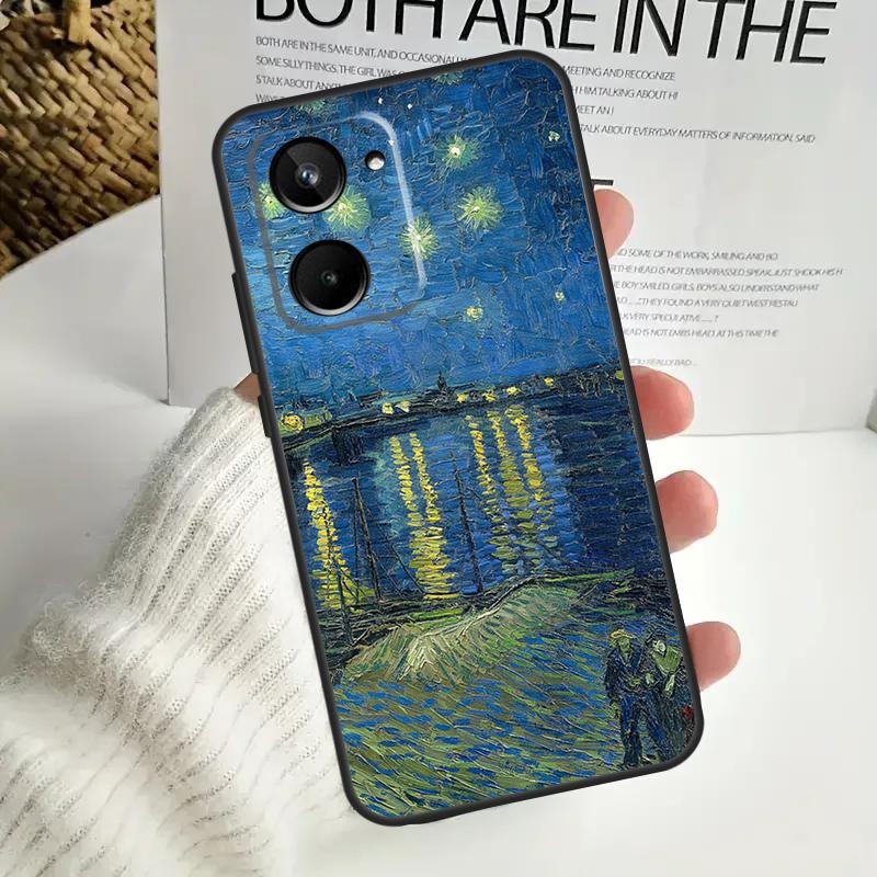 Van Gogh Starry Night For Realme 12 Pro Plus 11 10 9 C67 C55 C53 C35 C33 C30 C25s C21Y C15 GT3 GT5 GT Neo 5 Case