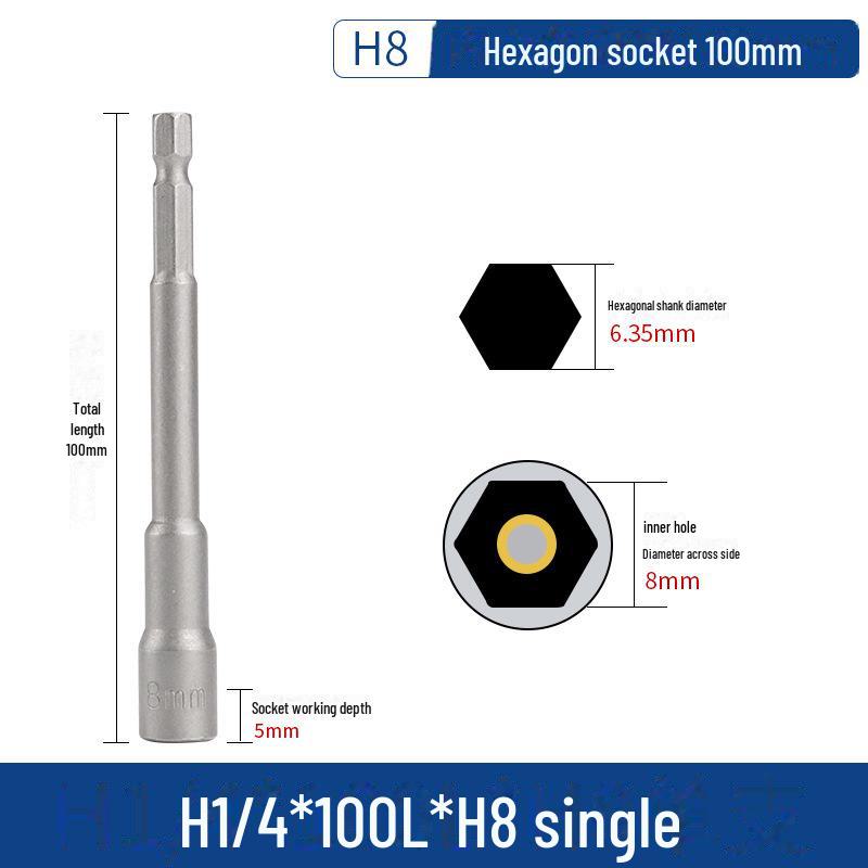 Dane Tools Magnetischer Inbusschlüssel und selbstschneidender Schraubendreher-Bohrersatz