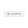 CXAFM1 C32 C35 C180 C200 C220 C230 C260 C280 C300 Logo Car Stickers for Mercedes Benz C Class Refit Rear Boot Trunk Displacement Label