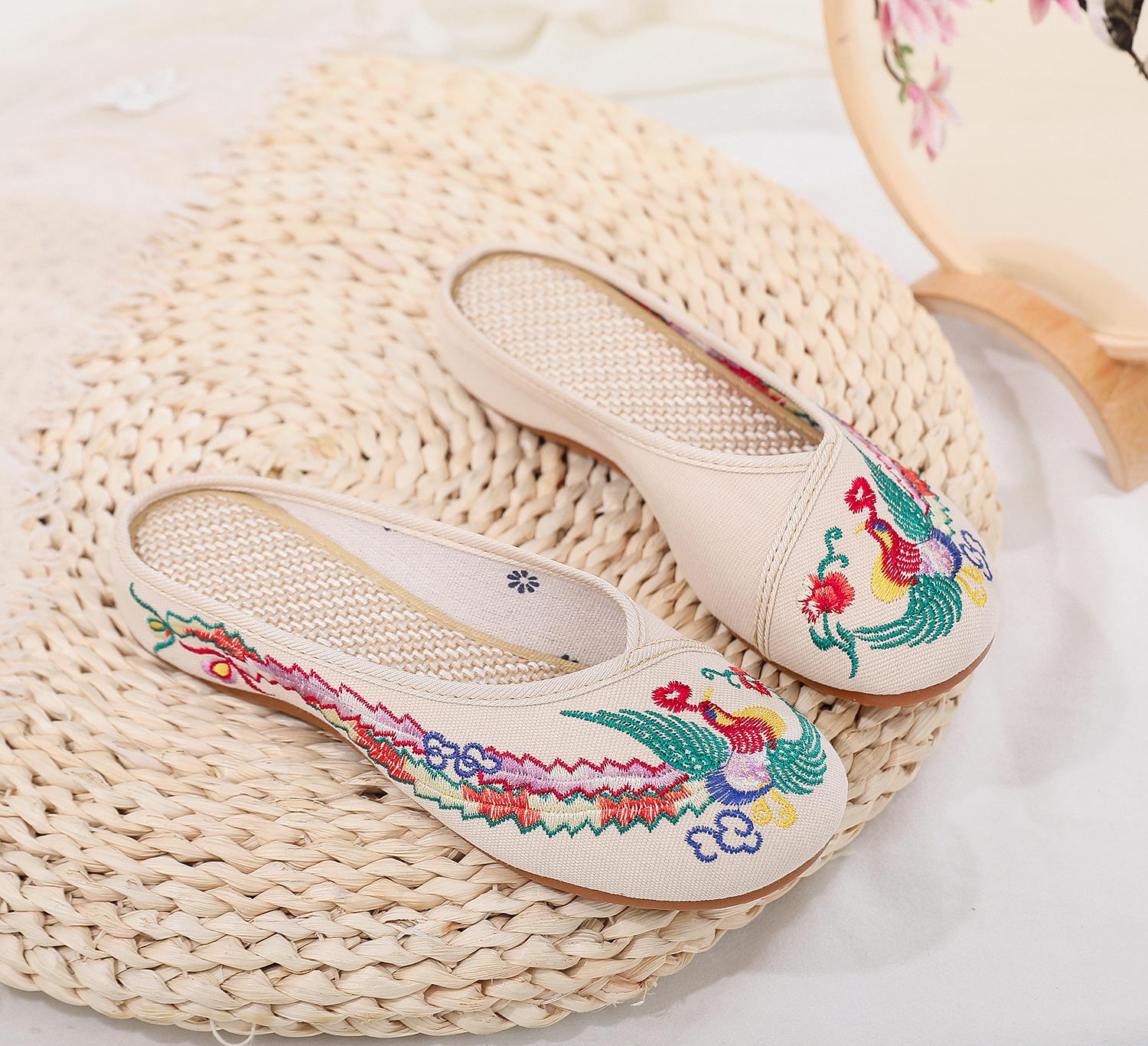 

Тапочки Caifeng, новинка лета, женские, для отдыха, для летних прогулок, для шопинга, для туризма, подошва из говяжьей жилы, тапочки 41 бежевый