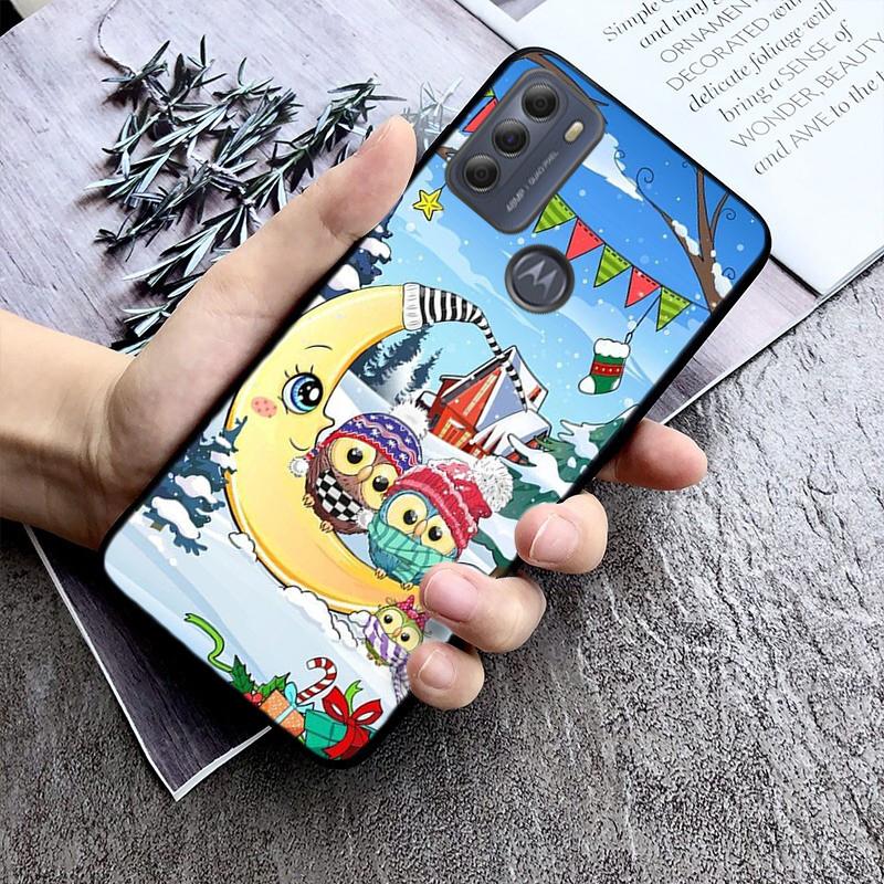 

Cartoon Owl Phone Case For Moto Edge 50 40 Pro Edge 40 30 Ultra Neo Fusion G Power G Stylus G Play E32 E20 E40 Moto Edge 40