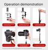 Adjustable Stable Desk Mount Stand for Phone Tablet DSLR Camera Photographic Light Stand for Video Live Multifunctional Support