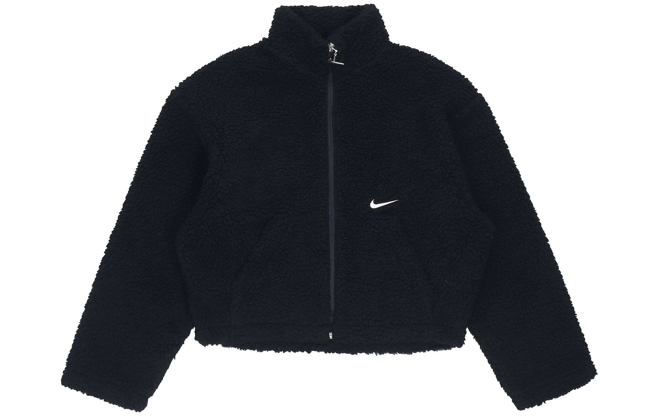 

Nike Cropped Coats Women s Black Stand Collar Moderate DM1764-010 S
