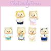 Pajamas Butter Bear School Uniforms Aprons Headscarves Style Model Ornaments