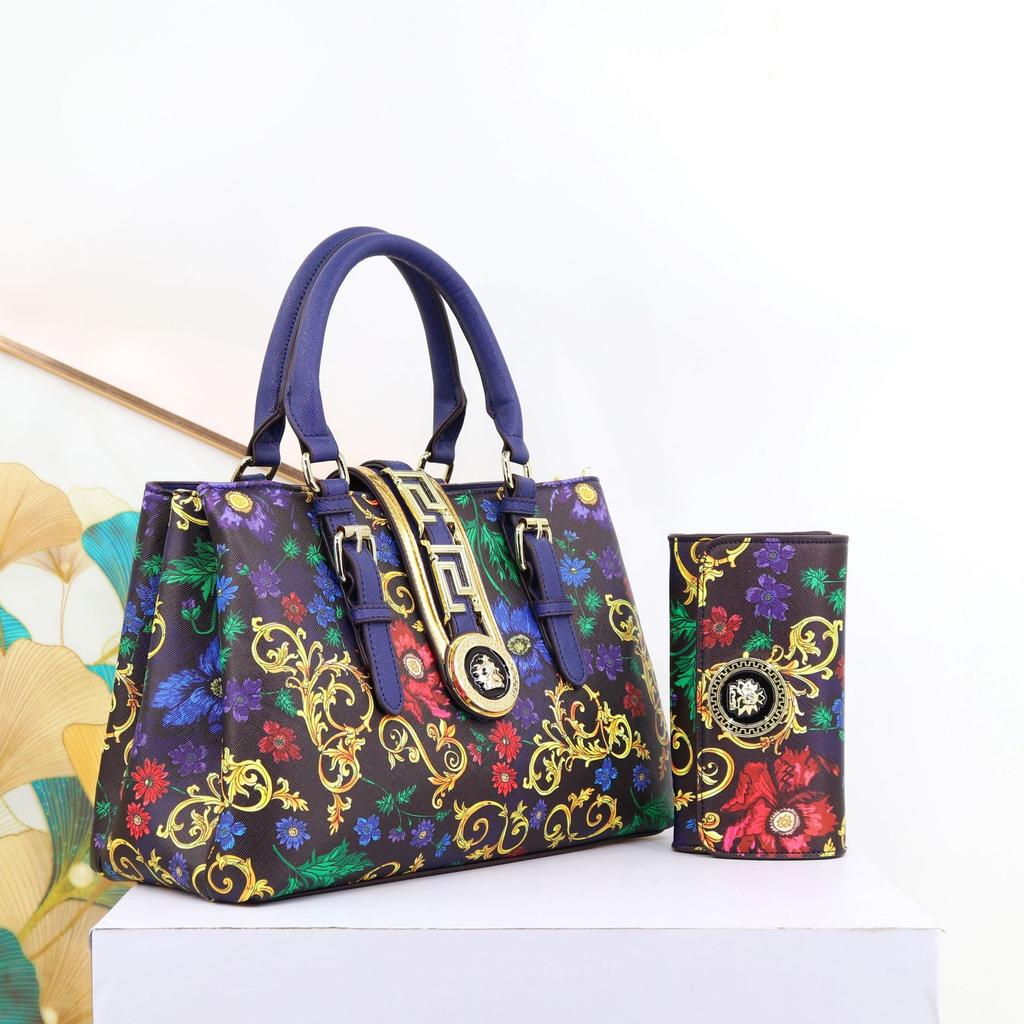 Multi-Layer Tote Bag Printed Handbag Set Women'S Bag Ladies Bag
