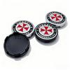 4pcs Umbrella Logo Emblem Badge Car Wheel Center Caps OD 65MM / ID 59MM Rim Hubcaps Cover Wheels Hub Cap Replace Car Accessories