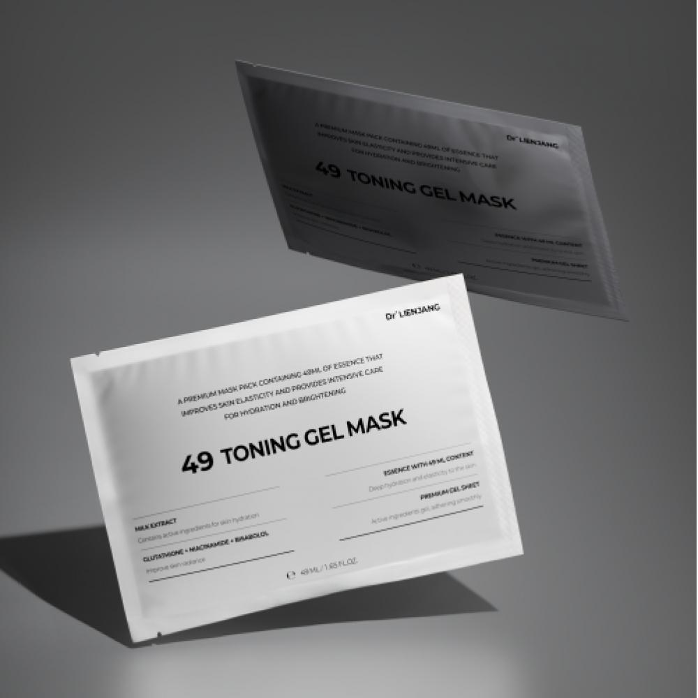 

Lienjang Dr.r.n. 49 Toning Gel Mask 1 Pack 5 Sheets FREE