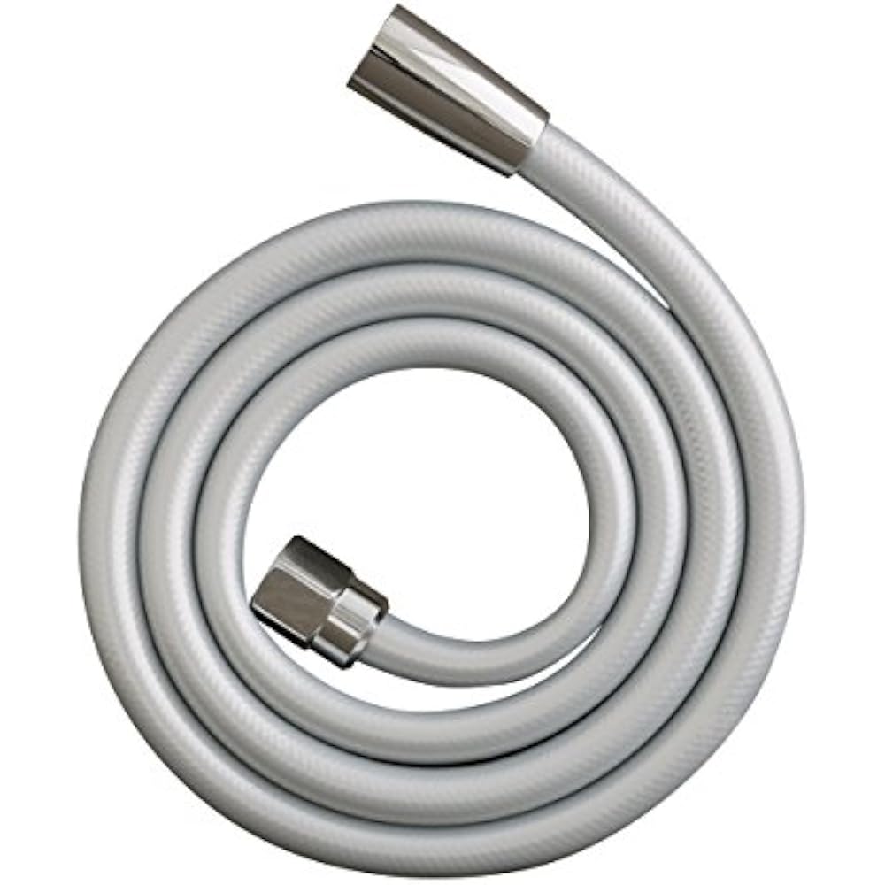 Takagi (Takagi) shower shower hose (silver) 1.6 m, no tools required, easy installation, JSH002SV