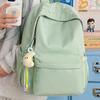 Schoolbag Wholesale Large Capacity School Bag Female Junior High School Student Girl Simple Japanese High School Student Backpack Design Sense 