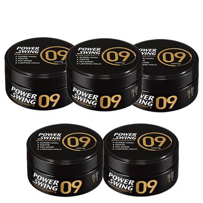 Mise-en-scène Power Swing Super Hard Matte Wax 9, 80g, 5 Pieces