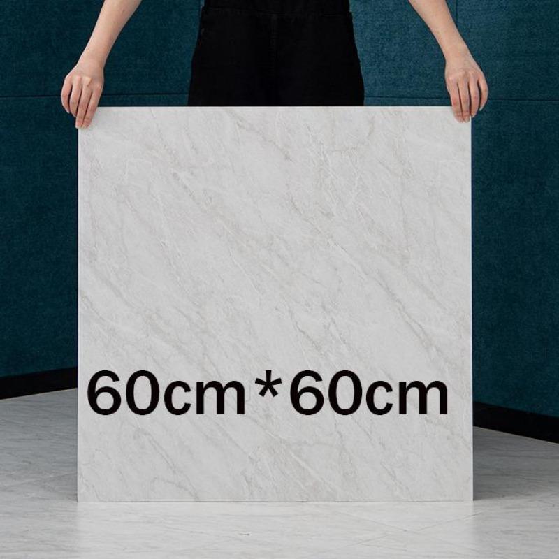 10/20pcs 60*60cm PVC Marble Self-adhesive Wearproof Floor Sticker Waterproof Bathroom Decor Hom Home Decor