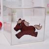 Transparent Acrylic High-Capacity Piggy Bank - No Withdrawal, Online Celebrity Style for Adults and Students.