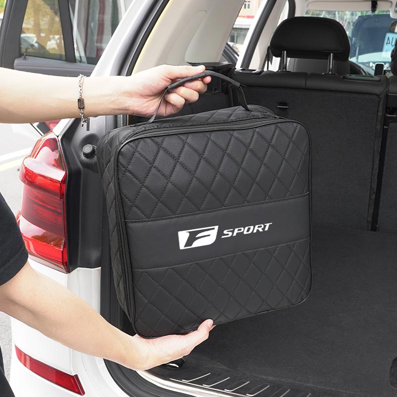

Автомобильная сумка-органайзер из кожи для Lexus ES300 RX330 RX300 GS300 IS250 IS20, автомобильная перезаряжаемая коробка для хранения пистолета, аксессуары
