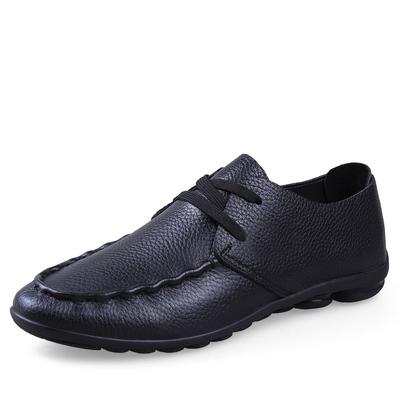 Business Shoes Men Casual Genuine Leather Luxury Oxfords Male British Style Flat Outdoor Shoes Men Loafers Non-Slip Driving Man