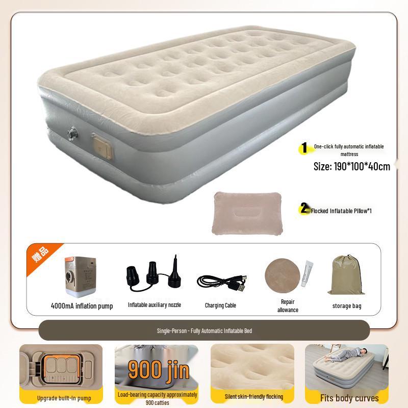 Automatic Inflatable Camping Mattress for Outdoor Travel and Tent Use