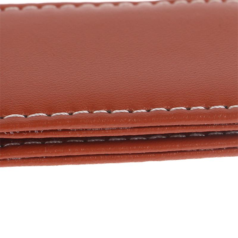 1Pc Money Clip Wallet Slim Men Women Vintage Strong Magnet Money Clip Cow Pu Leather Pocket Clamp Credit Card Cash Wallet