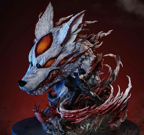 

[USED] Chainsaw Man Aki Hayakawa Fox Demon Figure