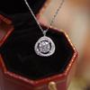 Huitan Sparkling Women's Necklace for Wedding Exquisite Pendant Necklace Full with Brilliant Cubic Zirconia New Fashion Jewelry