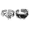 Irregular Star Finger Ring Simple Stackable Rings Punk Jewelry for Women Girls