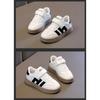 Small White Shoes Girls Board Shoes Autumn and Winter New Fleece Sports Shoes for Children and Students Casual Single Shoes