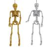40cm Glittering Skeleton Halloween Decorations with Articulated Joints For Holiday Party Centerpieces Indoor and Outdoor