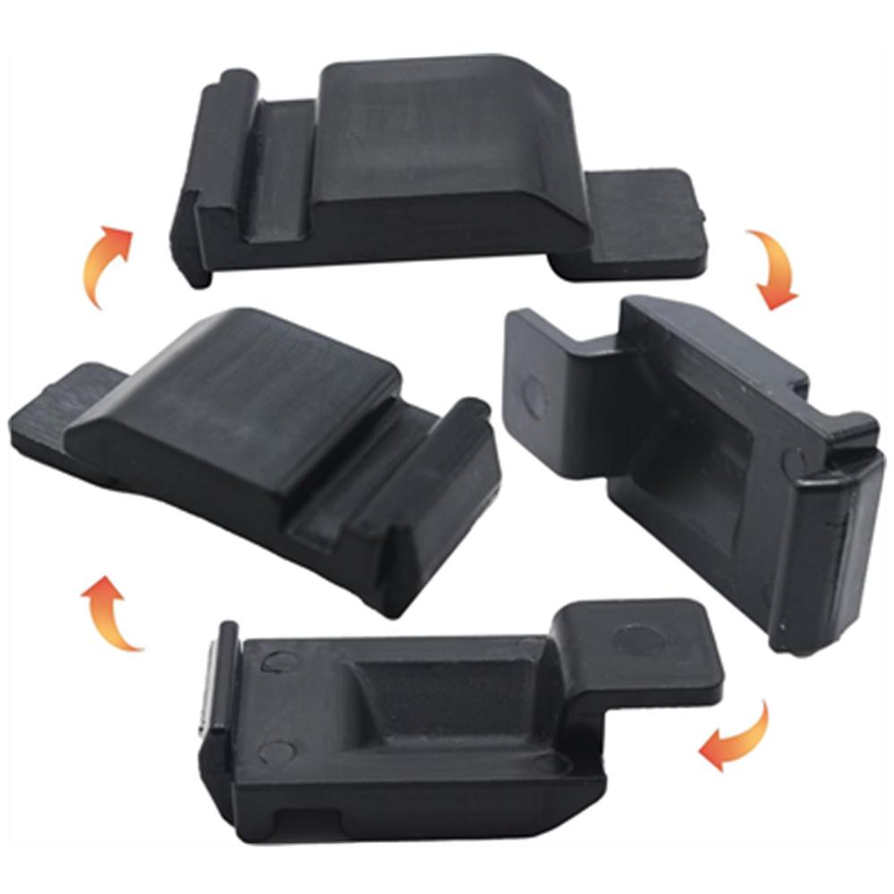 4× Door Lock Striker For Mercedes Benz W123 240D 280E 300D 1237200104 1237200204