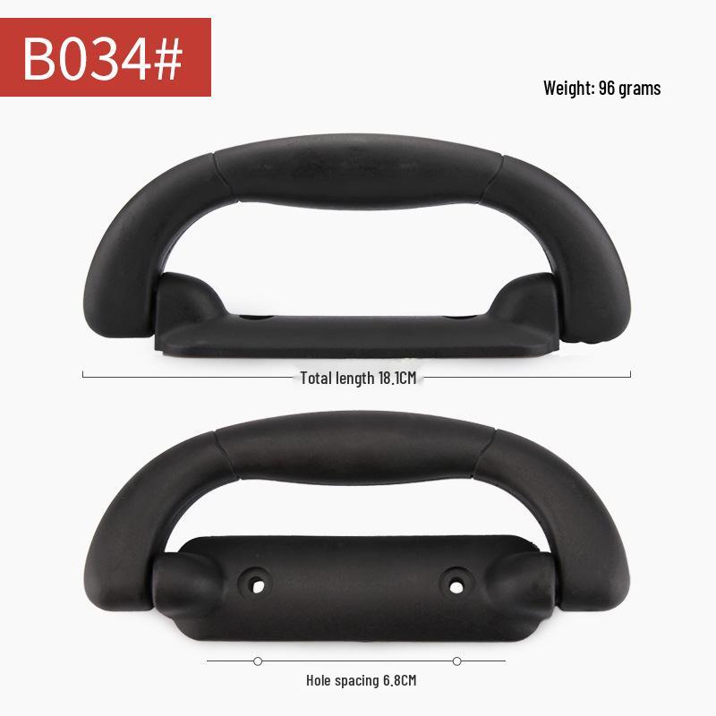 Aluminium-Trolley-Koffer Koffergriff: Hartschalen-Zubehör für Reisegepäck.