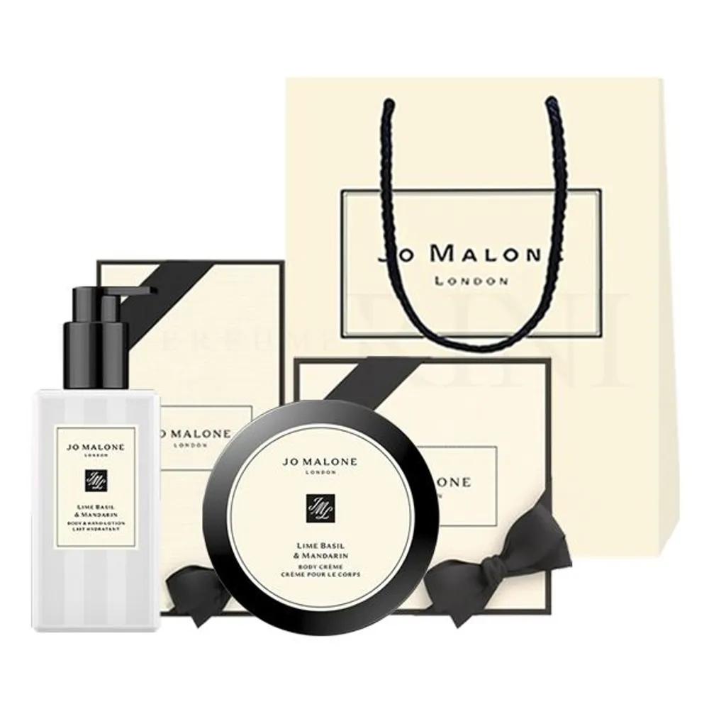 

Jo Malone Body Duo Set Lime Basil & Mandarin (Body Lotion 250ml + Body Cream 175ml) Body Duo (Signature Box Case)