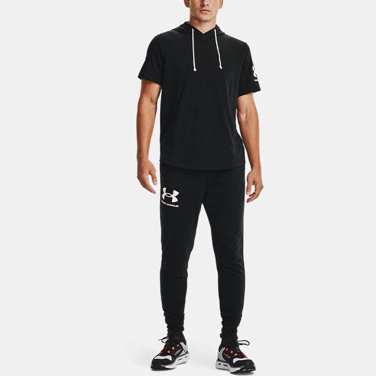 Under Armour Casual Breathable Sports Pants Men Bottoms Black 1361642-001