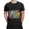 Mega Unisex und all seine Feinde Grafik Lustiges 100% Baumwolle T-Shirt MegaUnisex Oberteile T-Shirts Für Unisex