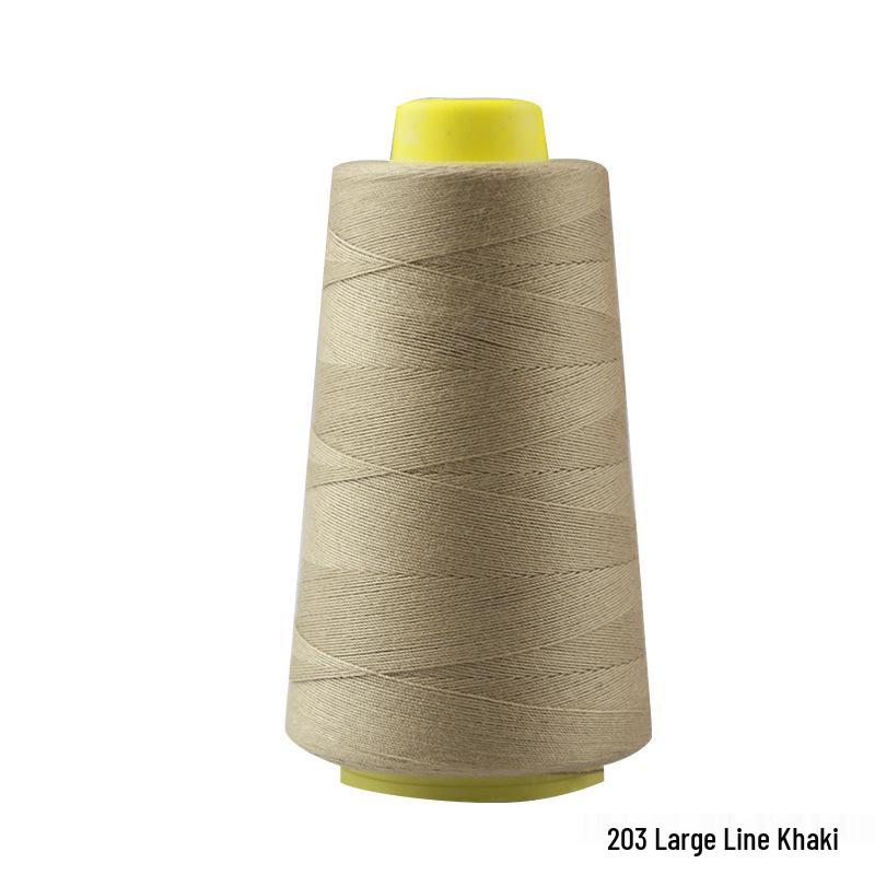 Black and White Thick Denim Sewing Thread Roll for Machine and Hand Sewing