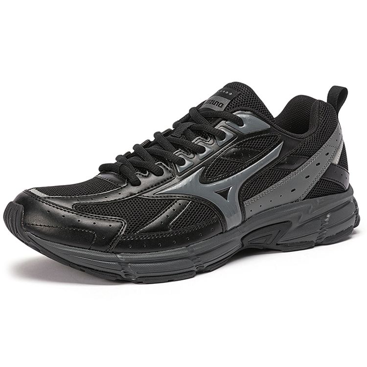 Mizuno Speed Comfortable Durable Low-Top Casual Training Running Shoes Unisex Sneaker Black Gray D1GH223001