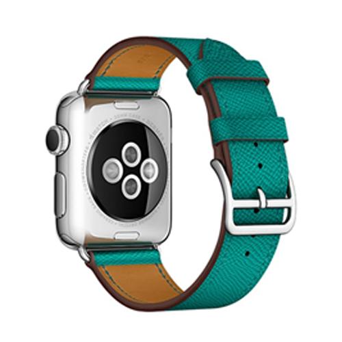 Leather Strap for Apple Watch Band 44mm 40mm 45mm 41mm 38mm 42mm Genuine Leather Single Tour Bracelet iWatch Series 5 4 3 6 Se 7