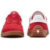 Converse Run Star Trainer Rot Unisex Sneaker Weiß Honig A17238C
