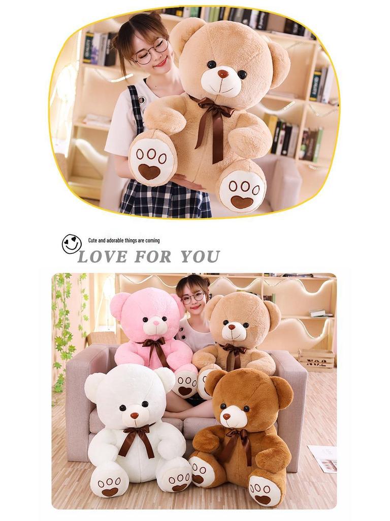 Cute Hug Teddy Bear Plush Toy - Valentine's & Birthday Gift for Girls