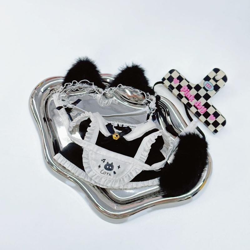 10Cm Doll Clothes Cotton Toy Accessories Diy Dolls Replacement Outfit Clothes Toy Accessories