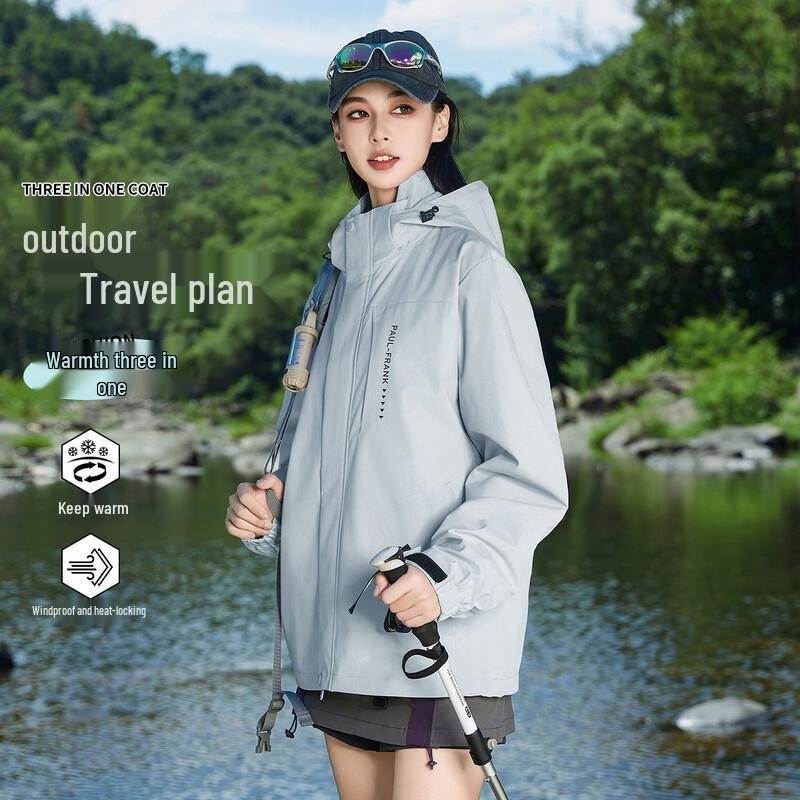Paul Frank 3-in-1 Detachable Outdoor Jacket