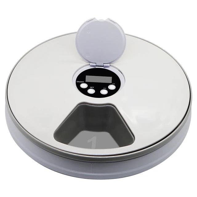 Automatic Pet Feeder Food Timing Dispenser Portion Control Food Dogs Feeding Anti Detachable Wet Cats Device Dry 5