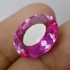 Natural Pink Sapphire Loose Gemstone 14.60 ct Oval Cut September Birthstone for Gem Collections