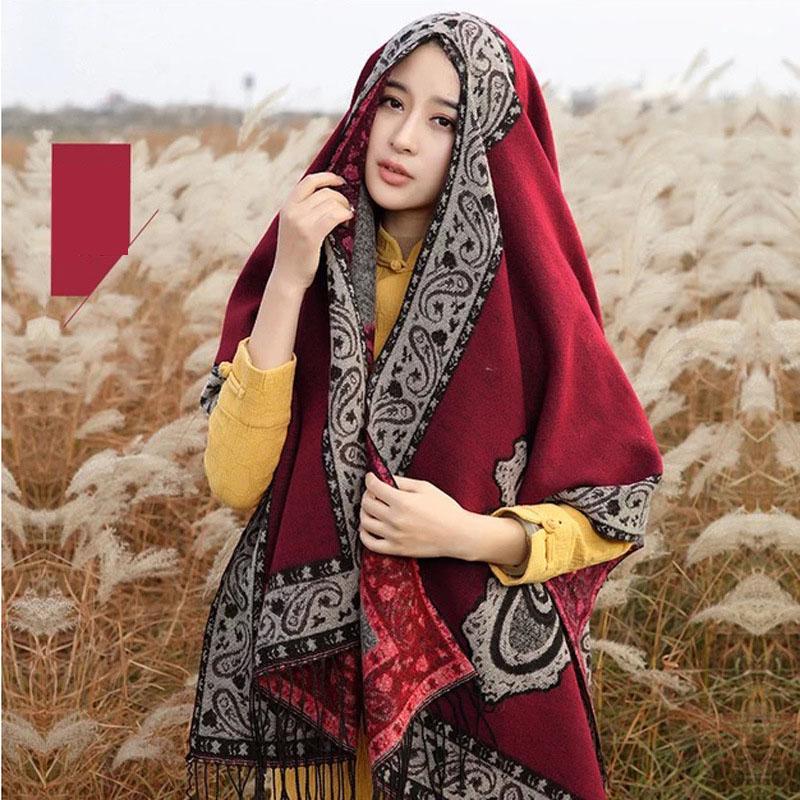 K pokožke šetrný a priedušný Teplý a všestranný Domáci, Jesenný a zimný Dámsky cestovný šál, Hrubý plášť, Klimatizačná deka