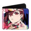 DANDADAN Anime Foldable Leather Wallet Short Purse