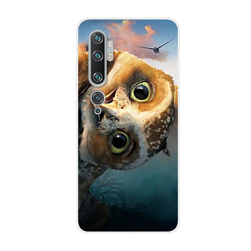 For Xiaomi Mi Note 10 Case Soft Silicone Back Cover Phone Case on For Xiaomi Redmi Note 10 Pro Coque For Xiomi Mi Note10 Pro