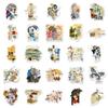 50 Vintage Newspaper Collage Stickers: Waterproof, Artistic DIY Decor for Journals & Computers