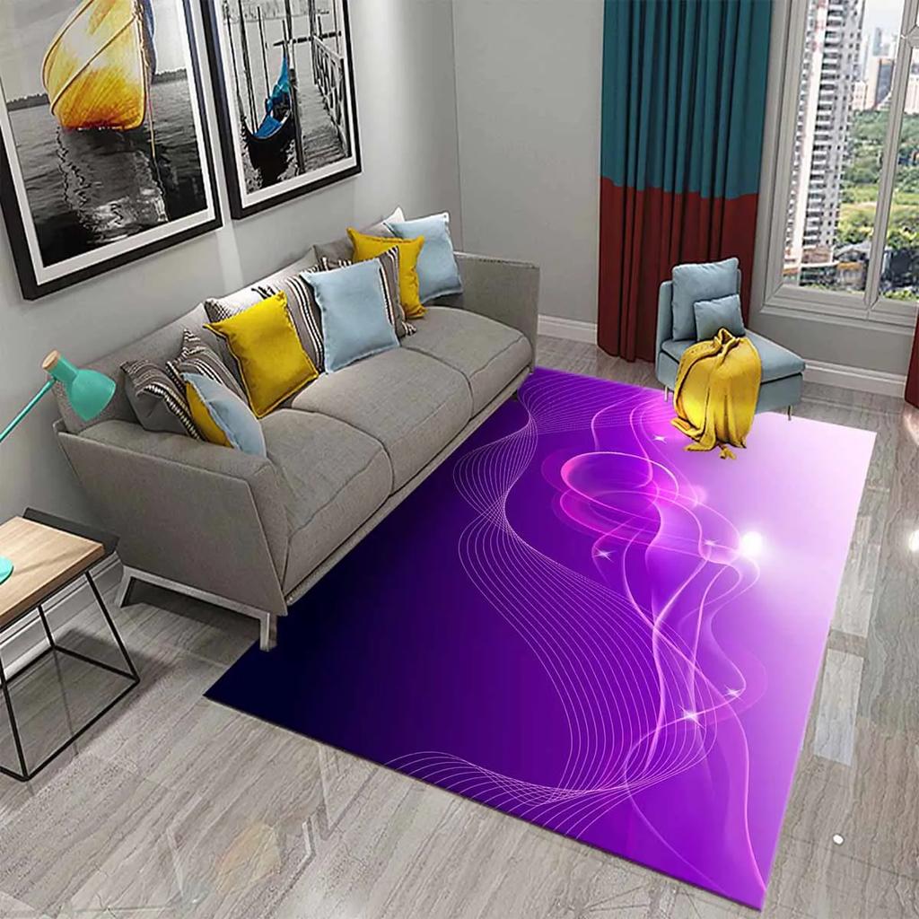 Blue Rose Rugs for Living Room Women Romantic Flower Carpet Soft Floor Mat Floral Rugs for Adults Bedroom Decorative Area Mats