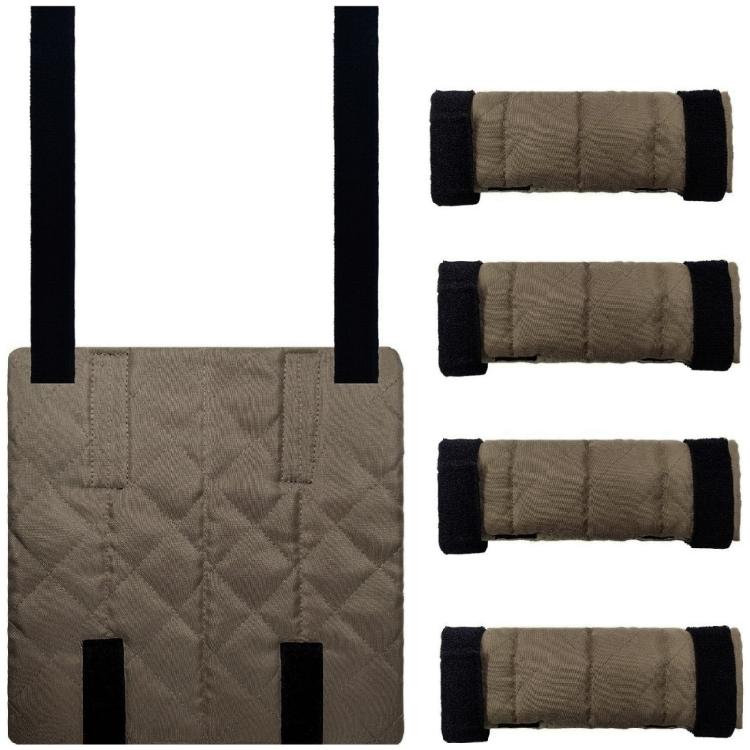 Bunk Bed Ladder Pad with Adjustable Strap Bunk Bed Ladder Cover,Ladder Step Pad Lofts Bed with Anti Slip Dot on Bottom 1