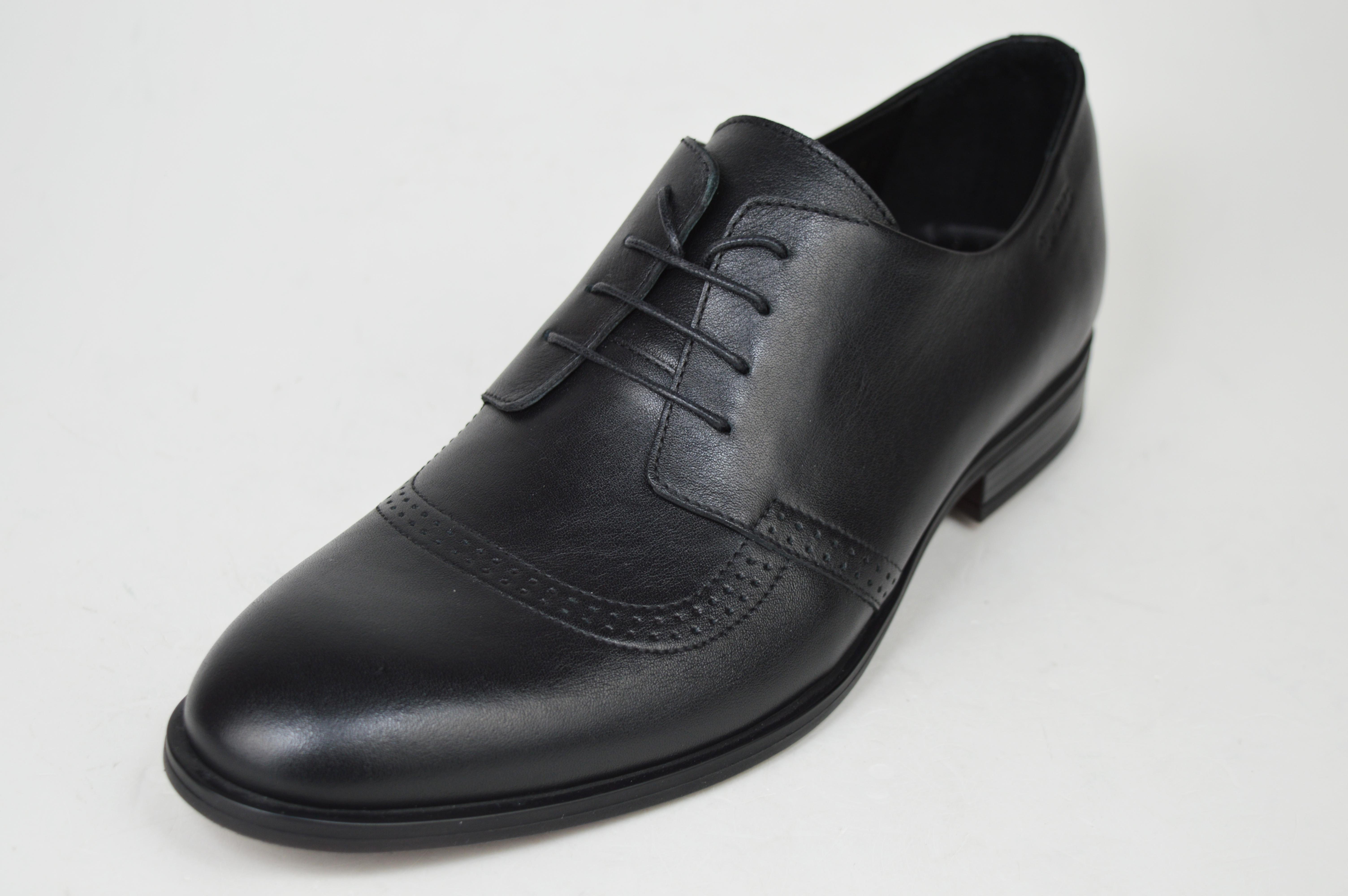 

Оксфорди ikos 33661 40 Чорна шкіра 44 чорний