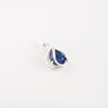 London Blue Topaz Gemstone Zircon Pendant 925 Fine Silver Jewelry Gift For Wife CZP-7-1