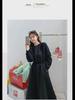 Long Women's A-Line Swing Dress - Korean Style, Autumn/Winter 2025