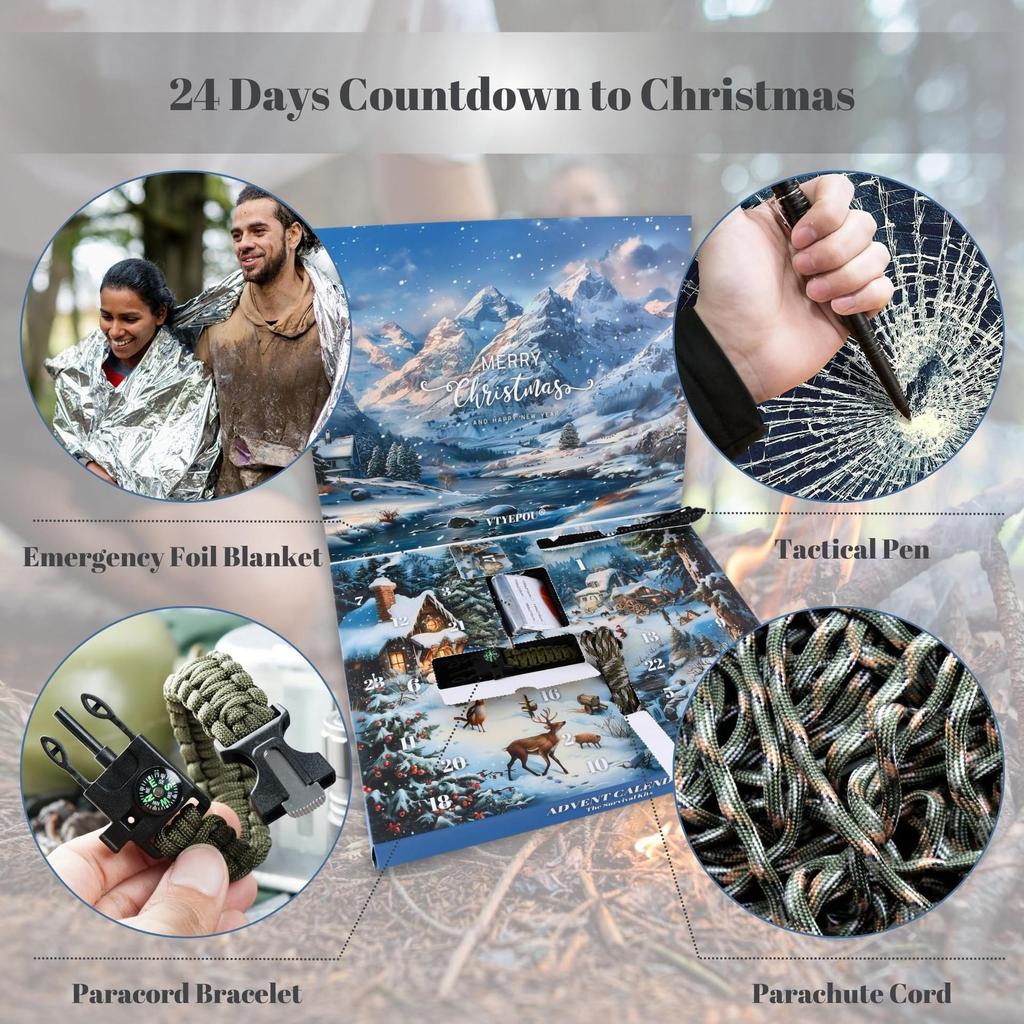 2025 Multi-Functional Outdoor Enthusiast Christmas Blind Box